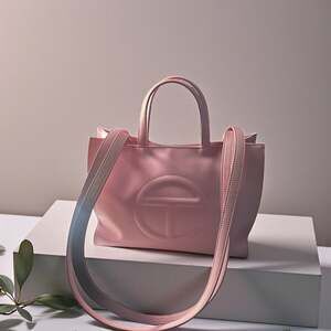 Telfar Bubblegum Pink Medium Shopping Bag